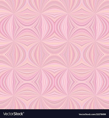 Pink seamless psychedelic abstract curved stripe vector image