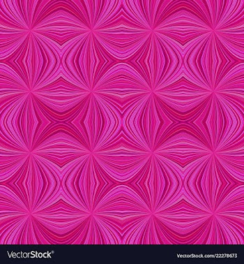 Pink seamless psychedelic geometrcial curved vector image