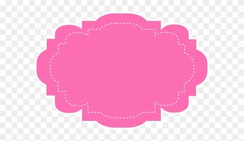 Pink Shape K Clip Art At Clker - Frames Pink