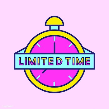 Pink shopping sale badge design | Free stock vector - 464186