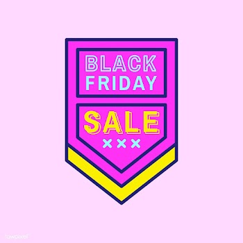 Pink shopping sale badge design | Free stock vector - 464200