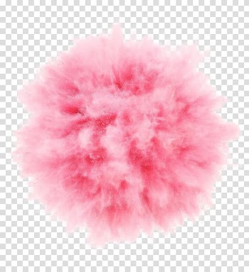 Pink smoke bomb transparent background PNG clipart