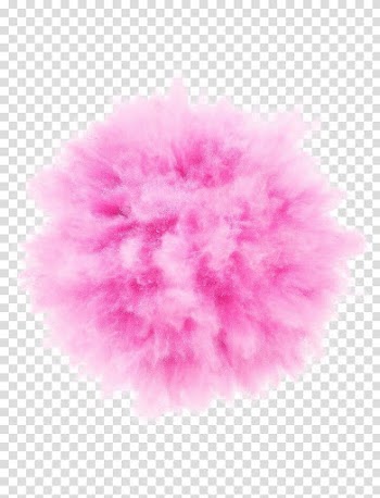 Pink smoke illustration, Smoke bomb Explosion, Purple particle element transparent background PNG clipart
