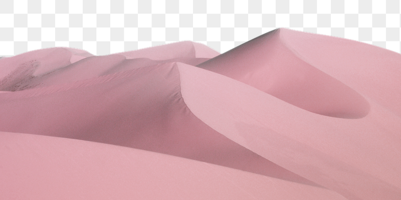Pink smooth png desert border, | Free PNG - rawpixel