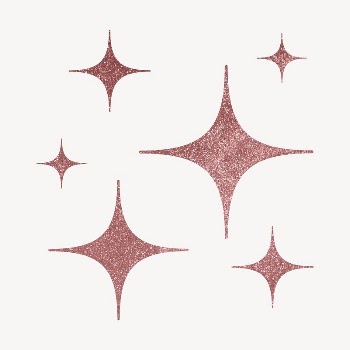 Pink sparkle clipart, glittery effect | Free Vector - rawpixel