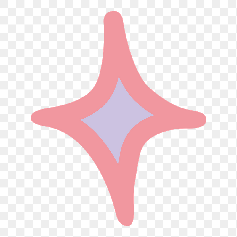 Pink sparkle shape png sticker, | Free PNG Illustration - rawpixel