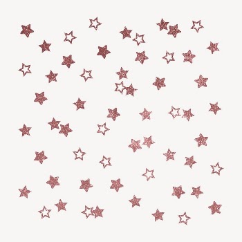 Pink sparkly stars clipart, aesthetic | Free Vector - rawpixel