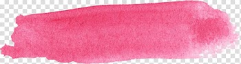 Pink splat illustration, Large Pink Watercolor Brush Stroke transparent background PNG clipart