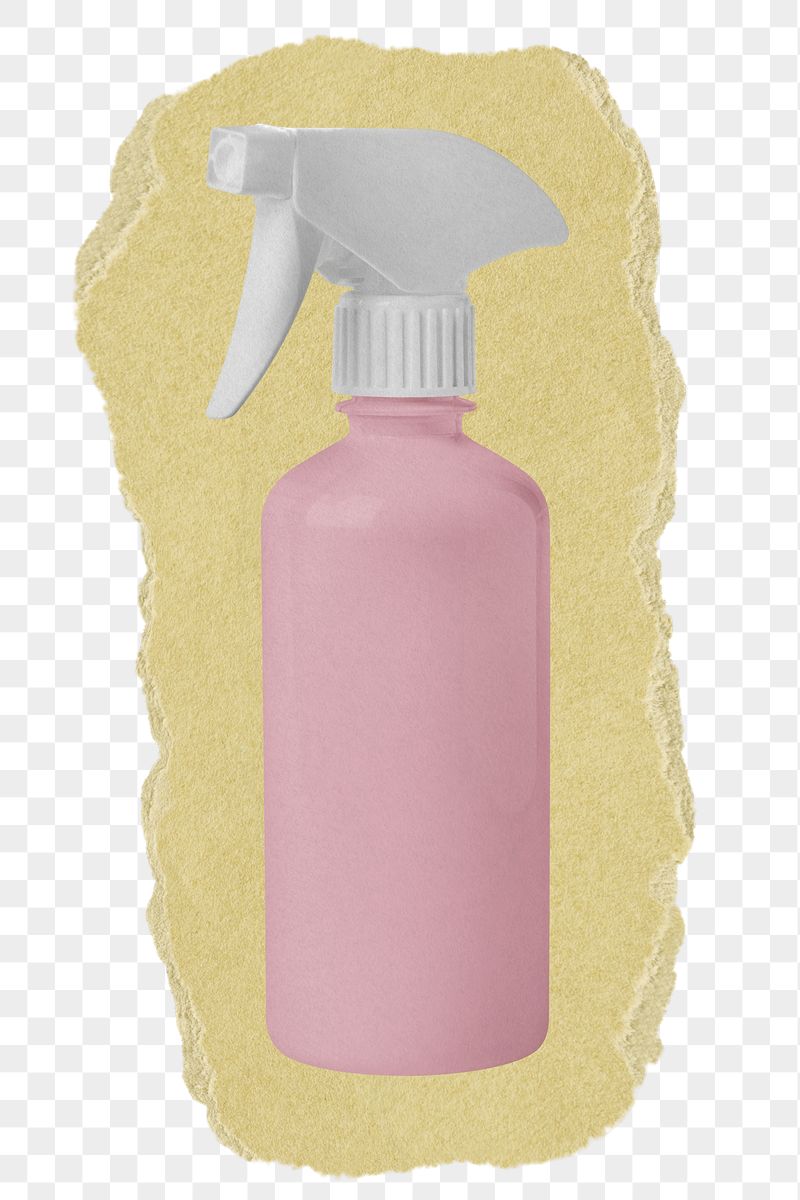 Pink spray png bottle sticker, | Free PNG - rawpixel