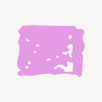 Pink square stain collage element, | Free Photo - rawpixel