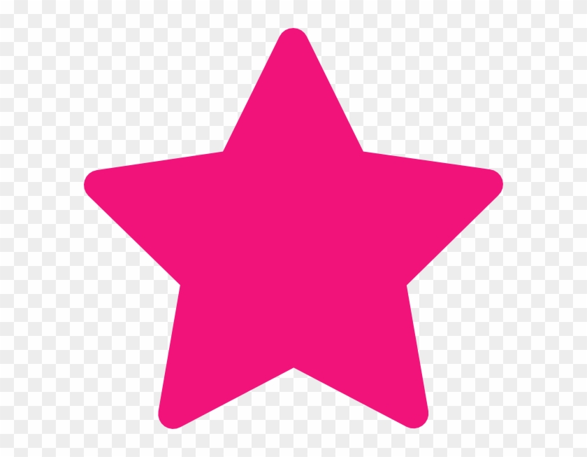 Pink Stars Clipart Pink Star Clip Art At Clker Vector - Pink Star Icon Png