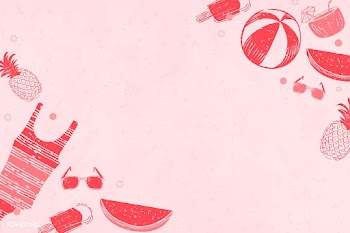 Pink summer background | Free stock vector - 580281