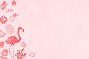 Pink summer background | Free stock vector - 580283