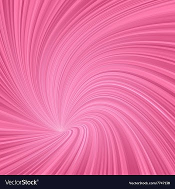 Pink swirling speed concept design background vector image