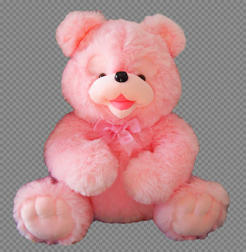 Pink Teddy Bear PNG Image - PurePNG | Free transparent CC0 PNG ...