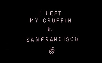 pink text on black background