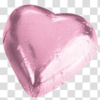 Pink Things, pink heart foil balloon transparent background PNG clipart