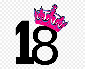 Pink Tilted Tiara And Number 7 Clip Art - 13 Clipart