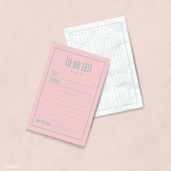 Pink to do list | Free stock vector - 936898