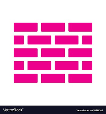 pink wall icon or logo