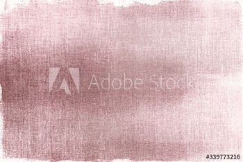 Pink watercolor on canvas