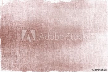 Pink watercolor on canvas