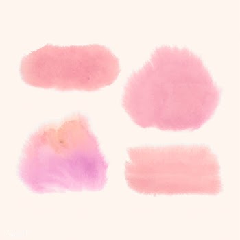 Pink watercolor style banner vector | Free stock vector - 530693