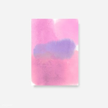 Pink watercolor style banner vector | Free stock vector - 530796