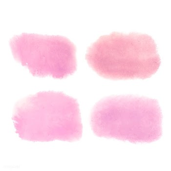 Pink watercolor style banner vector set | Free stock vector - 530663