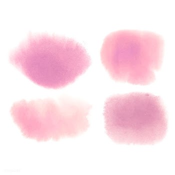 Pink watercolor style banner vector set | Free stock vector - 530683