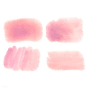 Pink watercolor style banner vector set | Free stock vector - 530699