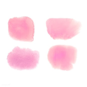 Pink watercolor style banner vector set | Free stock vector - 530778