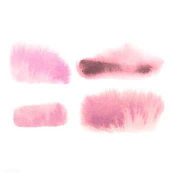 Pink watercolor style banner vector set | Free stock vector - 530811