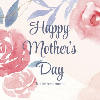 Pink watercolor template, Mother's Day | Free PSD Template - rawpixel