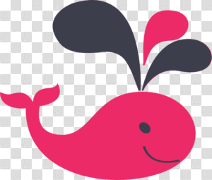 Pink Whale Clip Art at Clipartimage.com - vector clip art online, royalty ...