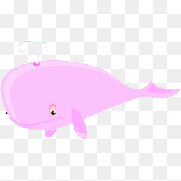 Pink Whale Png, Vectors, PSD, and Clipart for Free Download | Pngtree