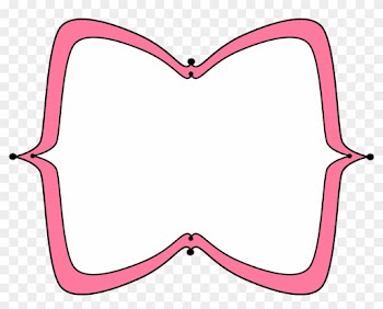 Pink Wide Pointy Frame - Pink Wide Pointy Frame