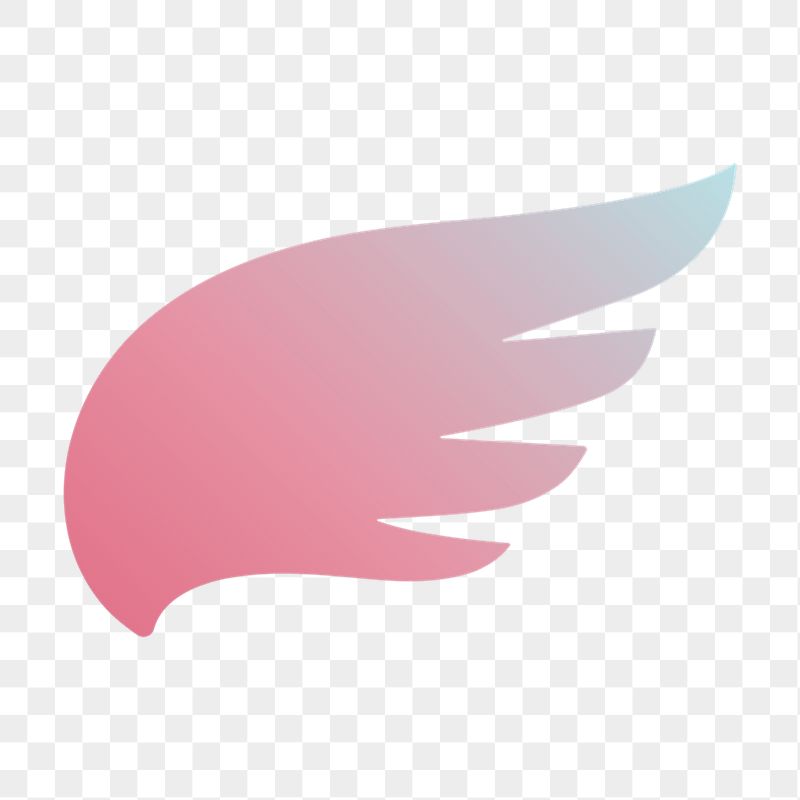Pink wing png icon sticker, | Free Icons - rawpixel