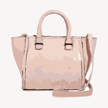 Pink women's handbag sticker, fashion | Free PSD - rawpixel