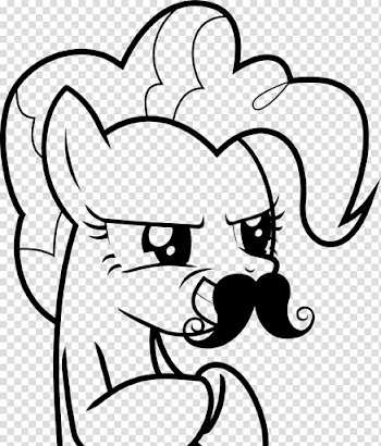 Pinkie Pie Drawing Stencil Twilight Sparkle, october baby transparent background PNG clipart