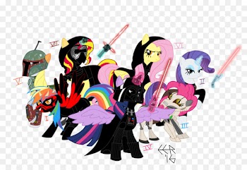 Pinkie Pie Twilight Sparkle Count Dooku Anakin Skywalker Rarity - darth vader 