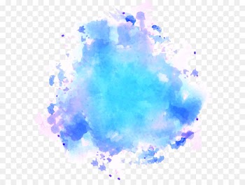 Pinkpop Festival Watercolor painting Texture - Sky blue watercolor graffiti 