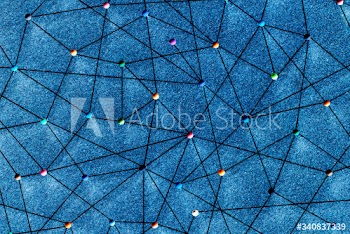 Pins on a board