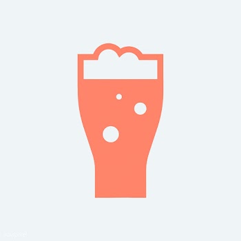 Pint of beer graphic illustration | Free stock vector - 444995