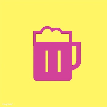 Pint of beer graphic illustration | Free stock vector - 445031