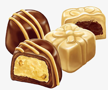 Pintado A Mano De Toffee, Candy, Bombones, Candy Imagen PNG para ...