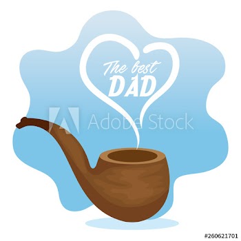 pipe accessory to fathers day celebration