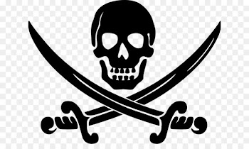 Piracy Jolly Roger Clip art - pirates of the caribbean 