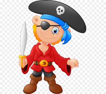 Piracy Royalty-free Clip art - Eyed pirate 