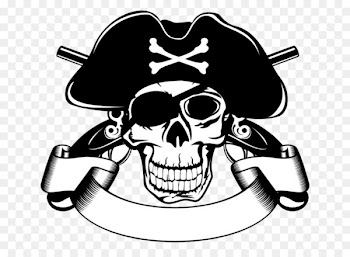 Piracy Skull Stock illustration Clip art - Pirate Skull Vector 